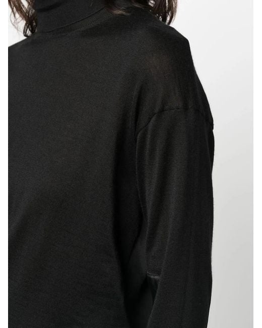 Tom Ford Black Fine Knit Wool/cashmere Jumper
