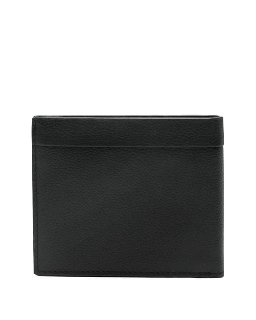 Piquadro Black Grained Wallet for men