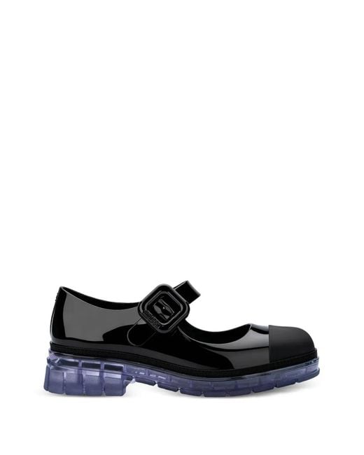 Melissa White June Buckle Pumps