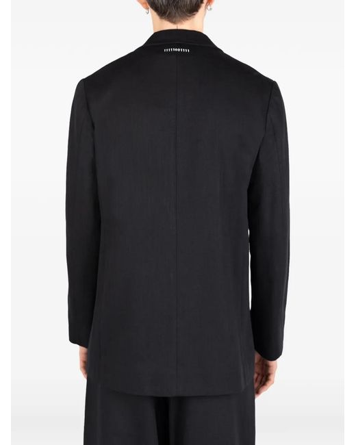 Societe Anonyme Black Button Jacket for men