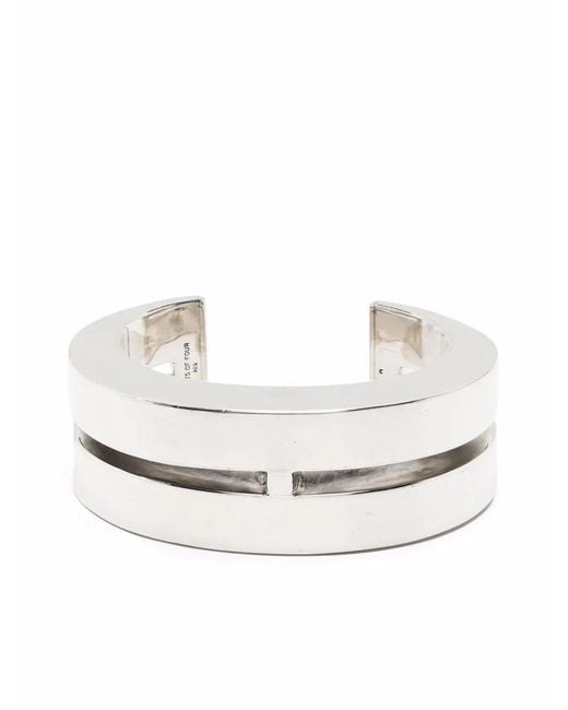 Parts Of 4 White Crescent Crevice Bracelet