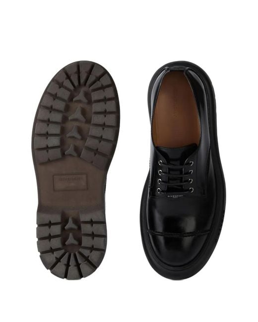 Givenchy Black Cargo Derbies for men