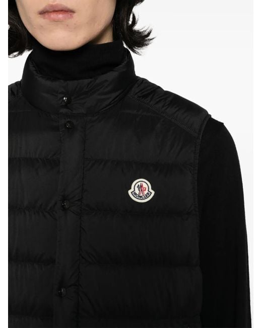 Chaleco Barthe Moncler de hombre de color Black