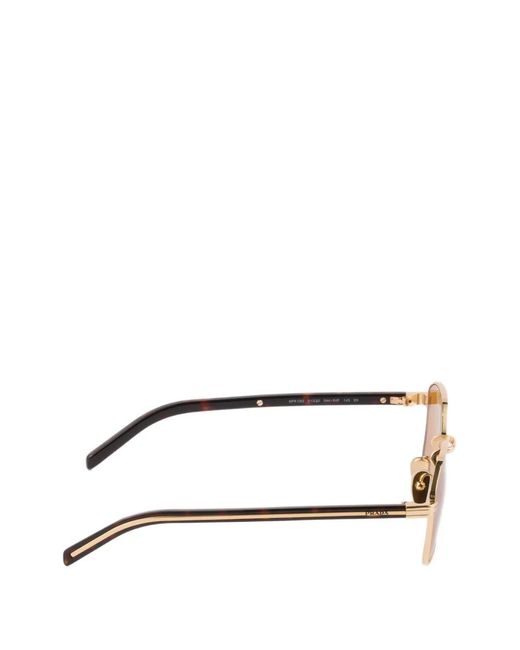 Prada Natural Square-Frame Sunglasses for men