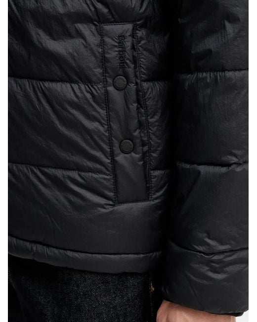 Barbour Black Offshore Padded Jacket for men