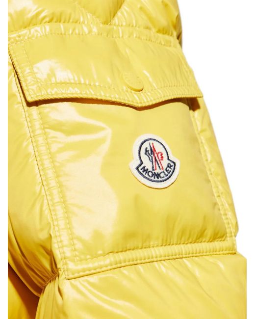 Moncler Wattierte Levitha Jacke in Yellow für Herren