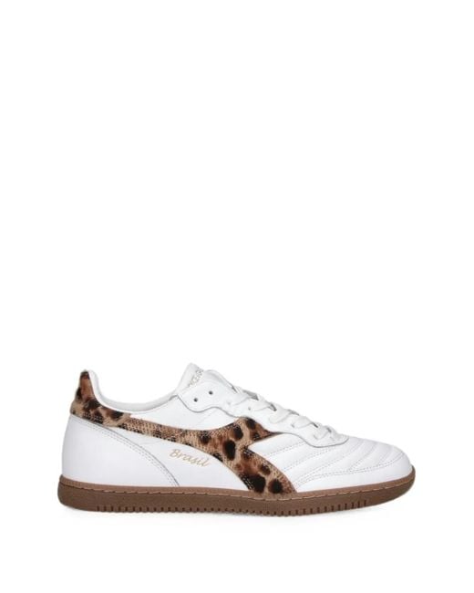 Dolce & Gabbana White X Diadora Brasil Calfksin Sneakers