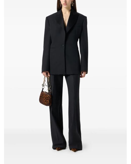 Blumarine Black Single-Breasted Blazer