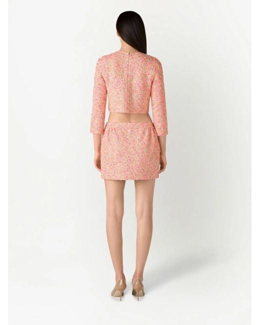 St. John Tweed Rok in het Pink