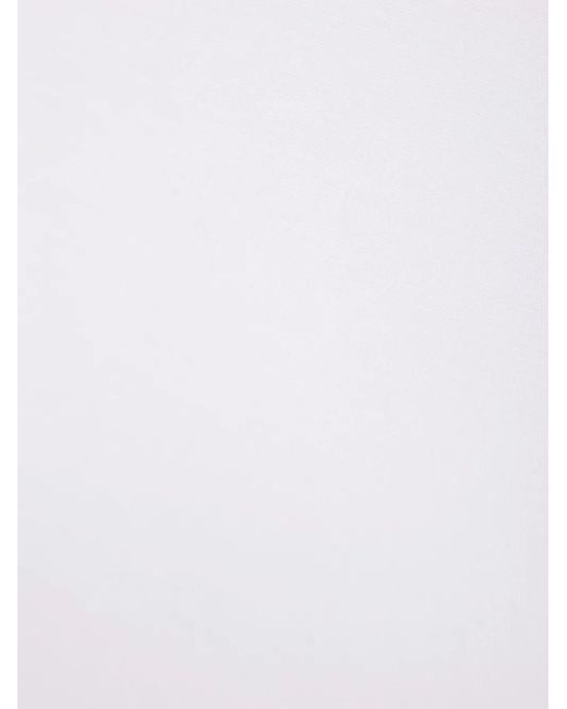 Elisabetta Franchi White Logo-Print T-Shirt