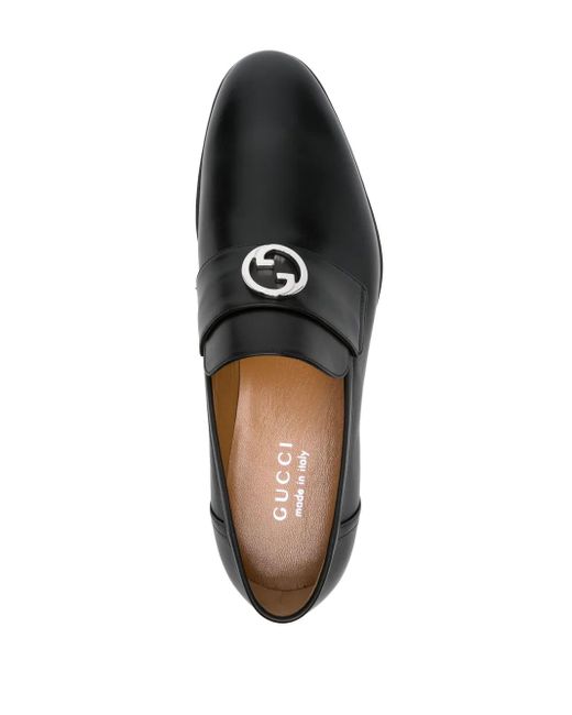 Gucci Black Interlocking G Loafer for men
