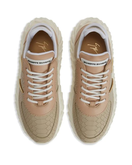 Giuseppe Zanotti Natural Trainers