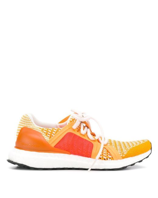 Adidas By Stella McCartney Yellow Ultraboost Lace-up Sneakers