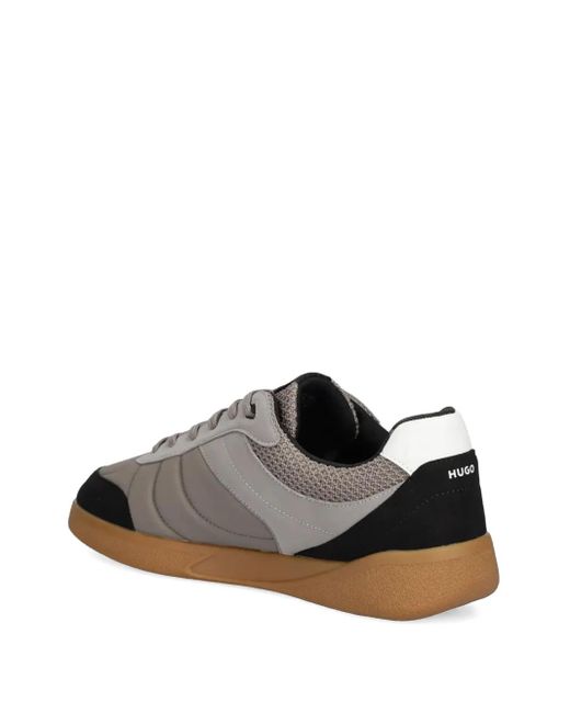 HUGO Brown Riven Sneakers for men