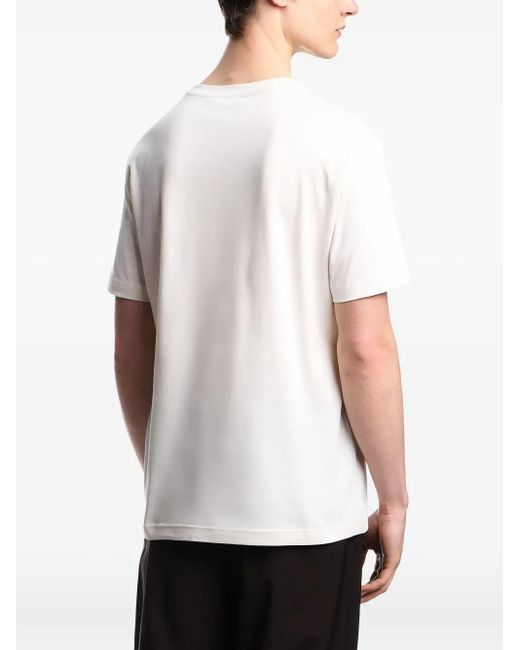 メンズ Emporio Armani プリント Tシャツ White