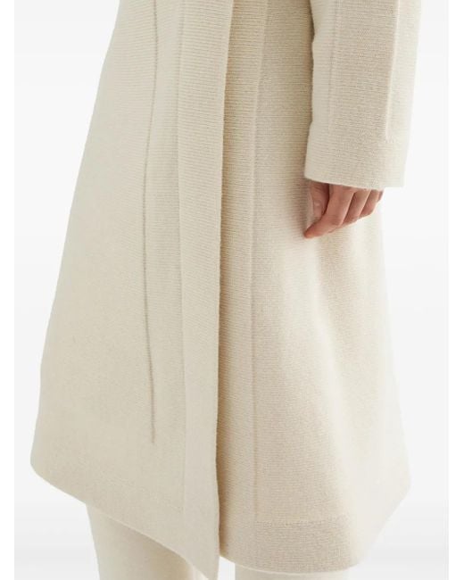 Jil Sander Natural Wrap Midi Skirt