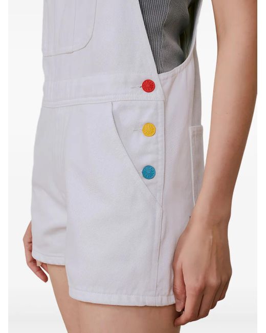 Hey Joanie White Playsuit