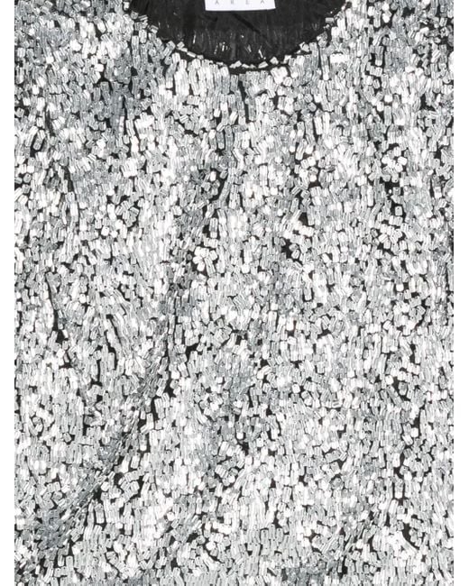 Area Gray Sequinned T-Shirt