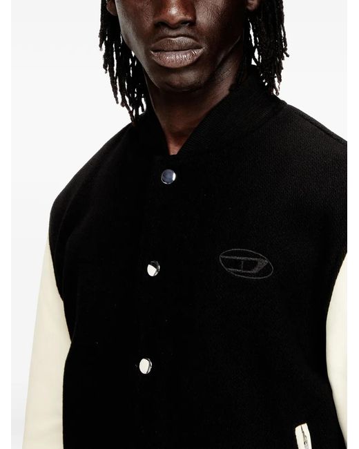 DIESEL Black Jackets for men