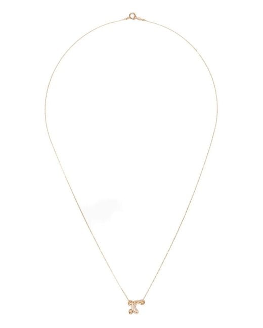 Charlotte Chesnais White 18K R Diamond Necklace