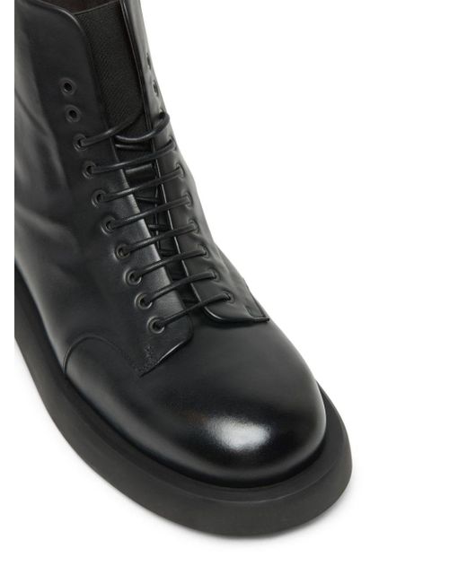 Marsèll Black Gommello Leather Boots for men