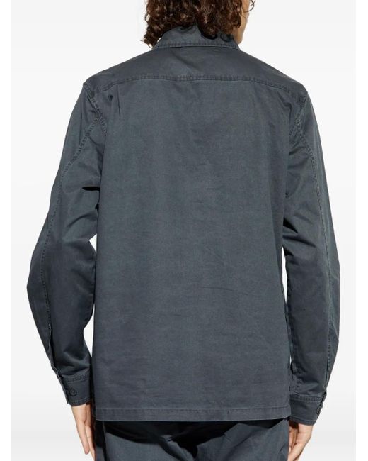 Samsøe & Samsøe Blue Sataka Pocket Button Shirt for men