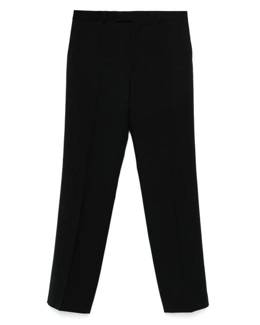 sunflower Black Tailored Trousers for men