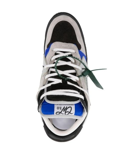 Off-White c/o Virgil Abloh Blue Floating Arrow Sneakers for men