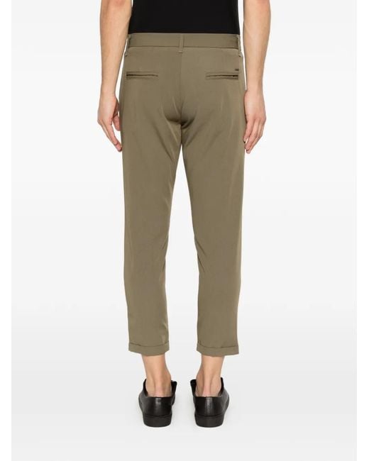 Imperial Natural Cuffed-Hem Trousers for men