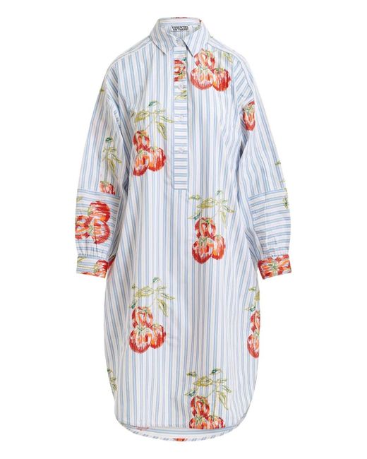 Essentiel Antwerp White Ihortland Shirt Dress