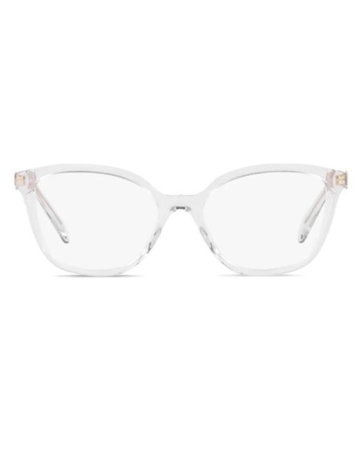 Occhiali Geometrici di Prada in White