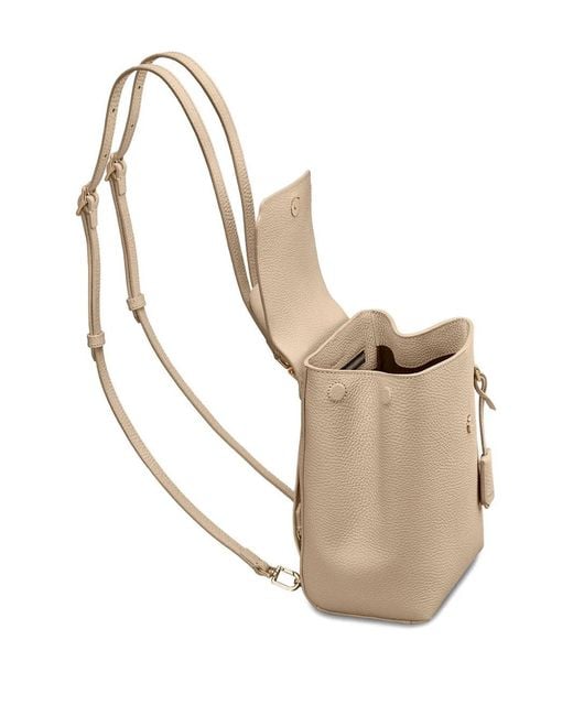 Maison De Sabre Natural Mini Soft Leather Backpack