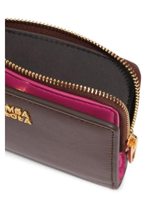 Bimba Y Lola Red Compact Wallet
