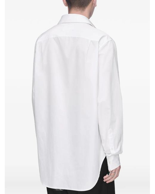 Maison Margiela White Long Sleeves Shirt for men