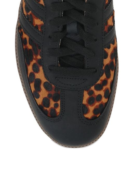 Baskets Samba Og À Imprimé Léopard Adidas en coloris Brown