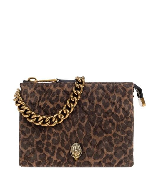 Kurt Geiger Brown Kensington Puff Tote Bag