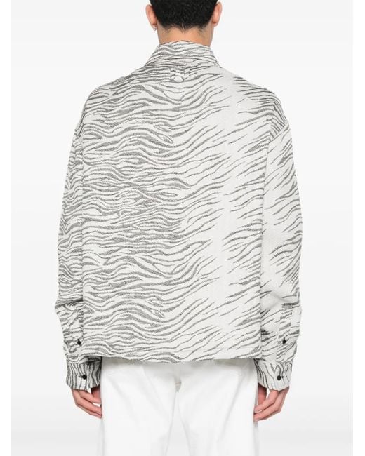 Jacquemus Gray La Chemise Corto Shirt for men