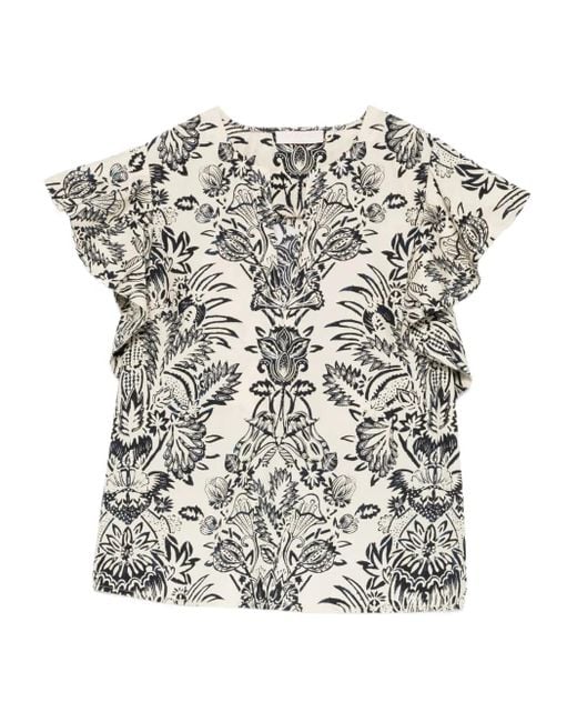 Ulla Johnson White Severine Bluse