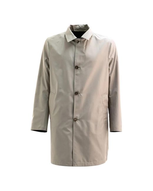 KIRED Blue Buttoned Coat for men
