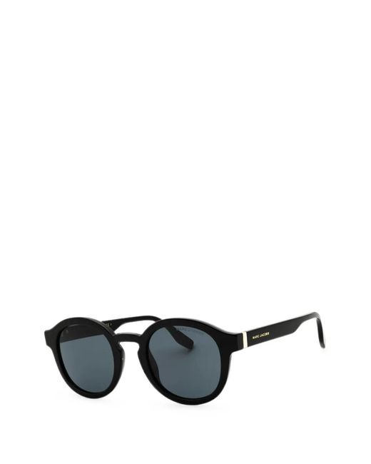 Marc Jacobs Black Round-Frame Sunglasses