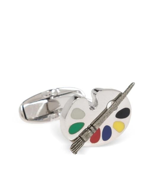 Paul Smith Metallic Paint Palette Cufflinks for men
