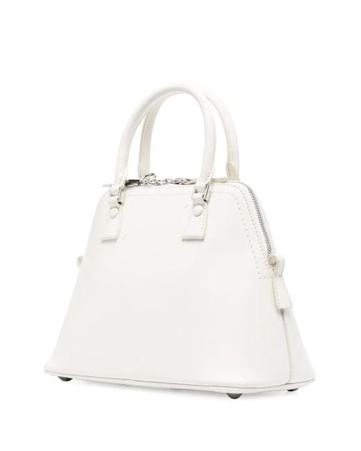 Maison Margiela Kleine 5Ac Tas Met Handgreep in het White