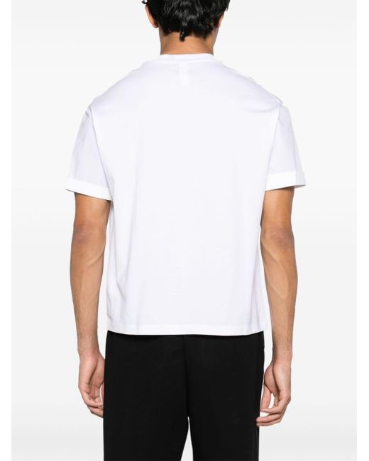 Neil Barrett T-Shirt mit Rundhalsausschnitt in White für Herren