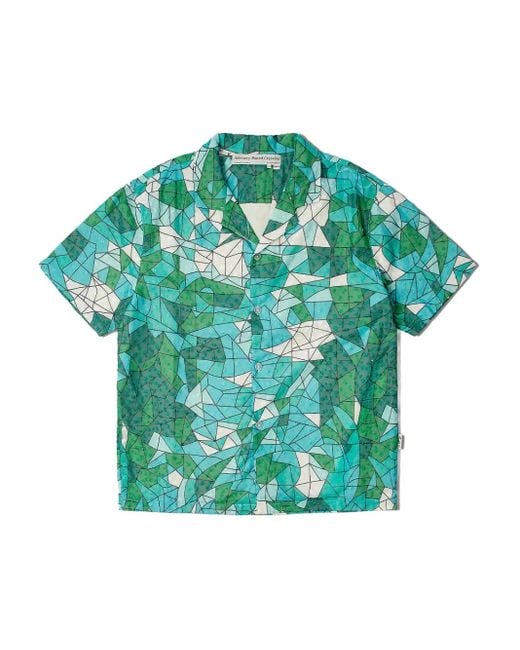 Advisory Board Crystals Green Stained Glass Shirt for men