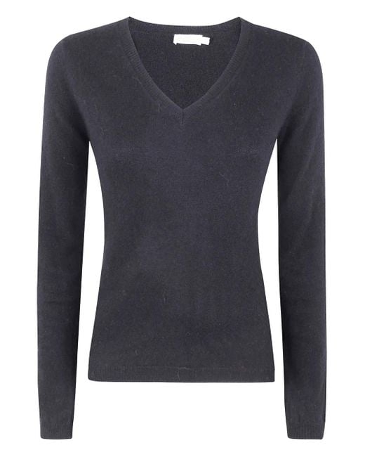 ABSOLUT CASHMERE Blue V-Neck Sweater
