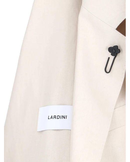 Lardini White Monopetto Blazer for men