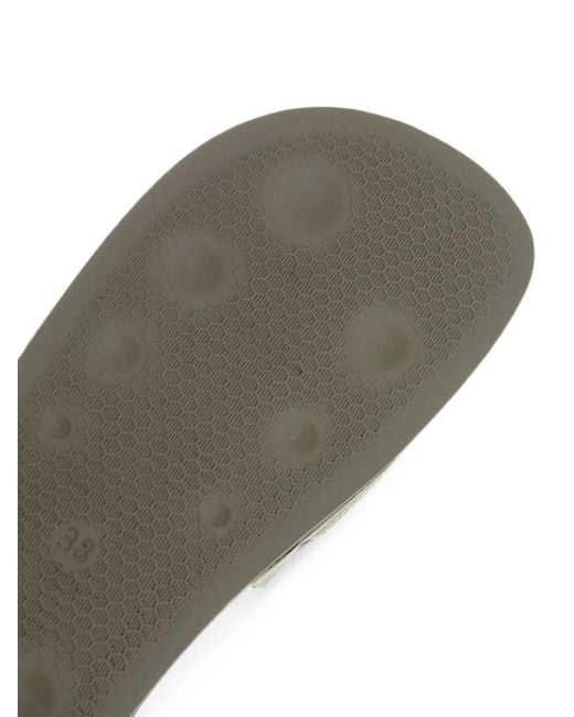 Off-White c/o Virgil Abloh Green Industrial Logo-Band Sandals for men