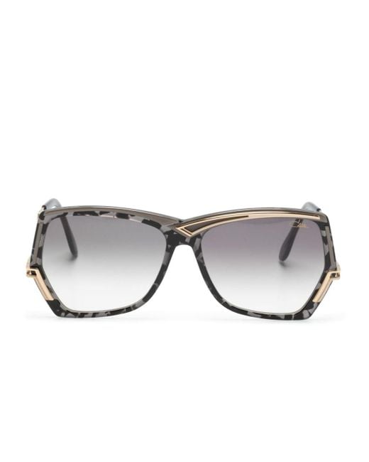 Cazal Gray Mod 178/3 Geometric-frame Sunglasses