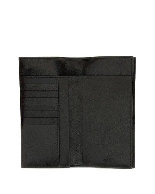 Tom Ford Black Logo-Print Wallet
