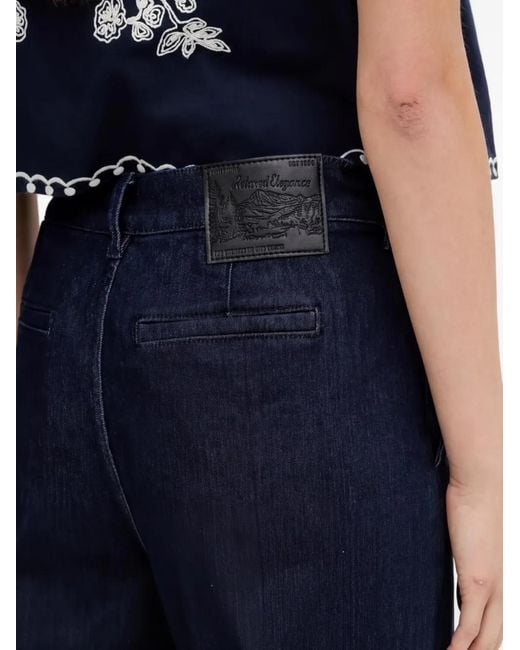 Vaqueros Capri Sisley de color Blue